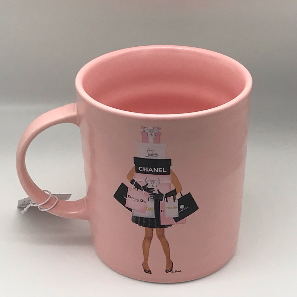 NWT Amanda Greenwood shopping Divas Mug